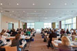 Welcoming speech in the conference rooms of Atlantic Hotel in Essen